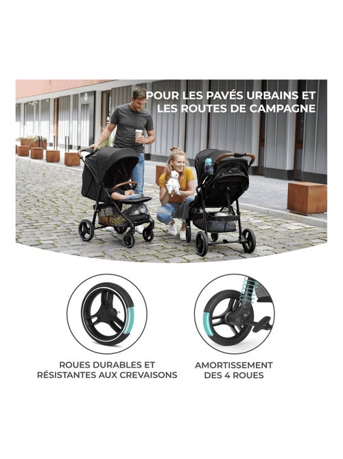 Poussette grande modèle pratique et confortable - Kiabi