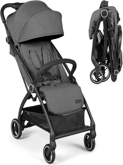 Poussette Ickle Bubba Aries Autofold légère, inclinable multi-positions, pliage auto, 0-22 kg - Kiabi