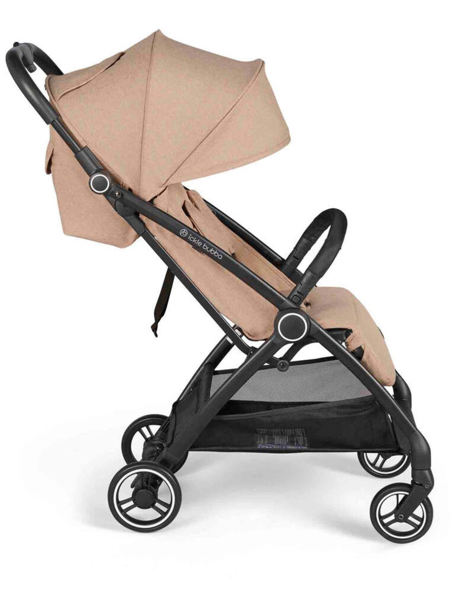 Poussette Ickle Bubba Atom 2 En 1 - Léger 9kg, Pliable Avec Siège, De La Naissance à 22kg, Gris - 5