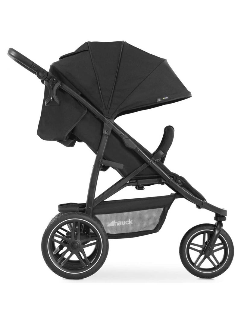 Poussette Jogger Rapid 3R Noir - Kiabi