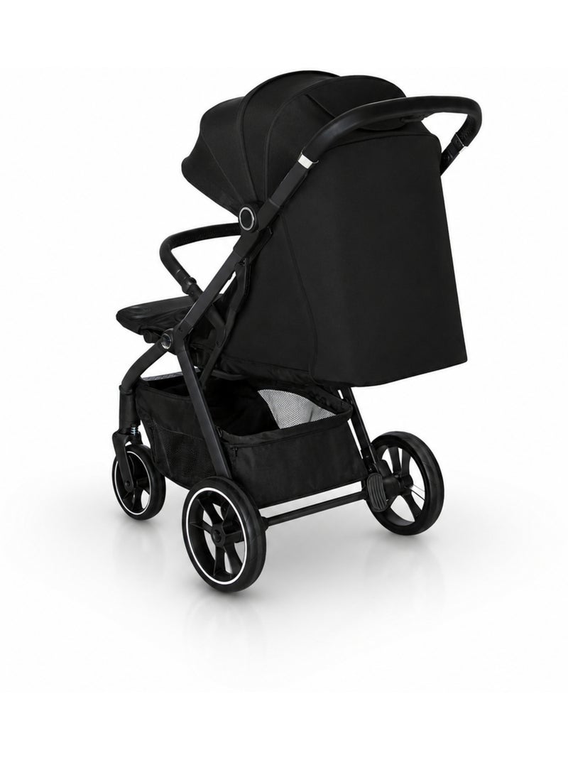 Poussette Kibu Asalvo Noir - Kiabi