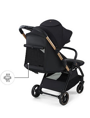 Poussette Kinderkraft APINO avec Pliage Automatique, Dossier Allongeable et Roues Increvables
