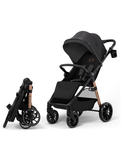 Poussette Kinderkraft GRANDE 2, poignée réglable 3 positions, pliage 1 main, roues EVA, 22 kg - Kiabi Poussette Kinderkraft GRANDE 2, poignée réglable 3 positions, pliage 1 main, roues EVA, 22 kg - Kiabi