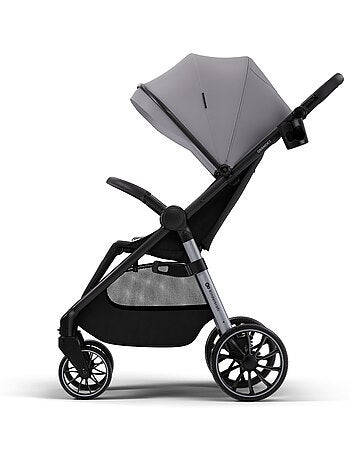 Poussette Kinderkraft GRANDE 2, siège spacieux, position allongée, CLICK&FOLD, roues EVA, 22 kg