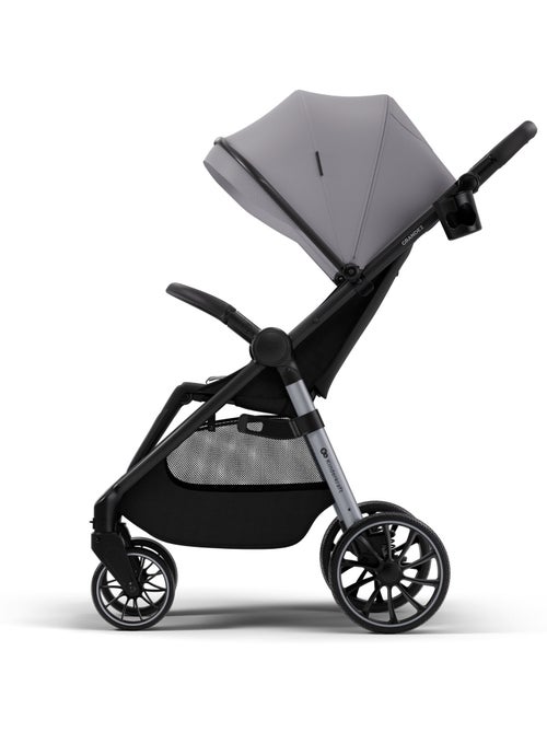 Poussette Kinderkraft GRANDE 2, siège spacieux, position allongée, CLICK&FOLD, roues EVA, 22 kg - Kiabi Poussette Kinderkraft GRANDE 2, siège spacieux, position allongée, CLICK&FOLD, roues EVA, 22 kg - Kiabi