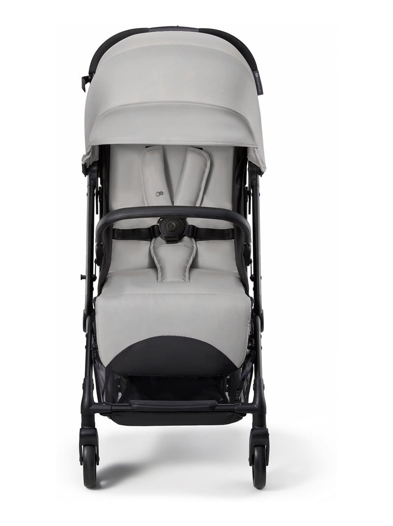 Poussette Kinderkraft INDY 3 Légère et Compacte avec Pliage d’Une Main, Roues TPR et Sangle Gris - Kiabi