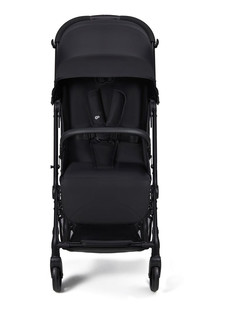 Poussette Kinderkraft INDY 3 Légère et Compacte avec Pliage d’Une Main, Roues TPR et Sangle Noir - Kiabi