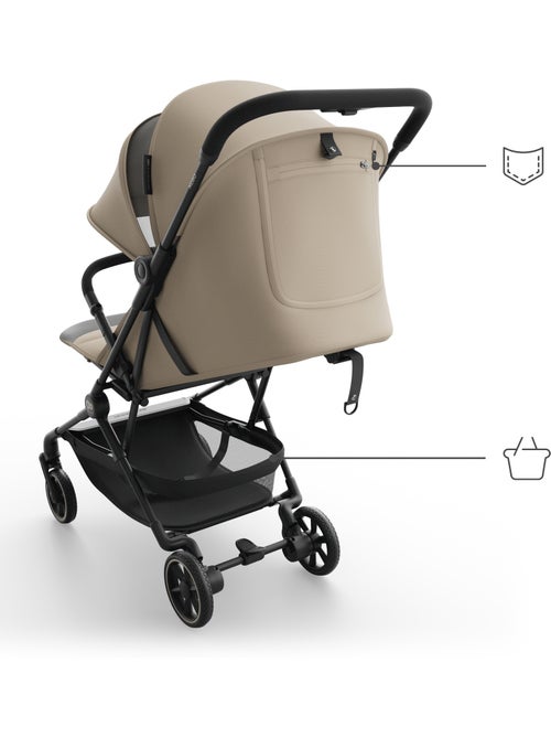 Poussette Kinderkraft NEBO cabine sac transport sangle épaule harnais 5 points panier 22 kg - Kiabi