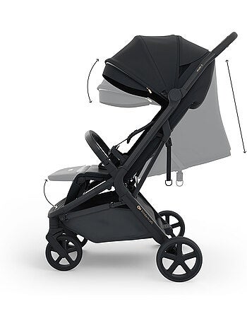 Poussette Kinderkraft NUBI 3 avec Pliage Automatique, Roues EVA et Assise Respirante