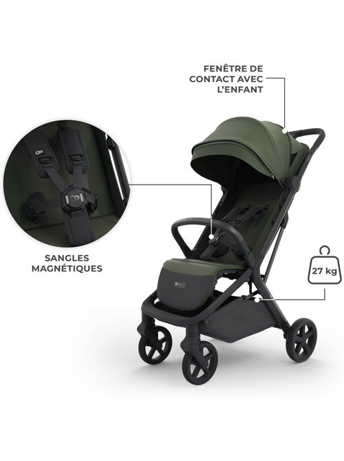 Poussette Kinderkraft NUBI 3 avec Pliage Automatique, Roues EVA et Assise Respirante - Kiabi Poussette Kinderkraft NUBI 3 avec Pliage Automatique, Roues EVA et Assise Respirante - Kiabi