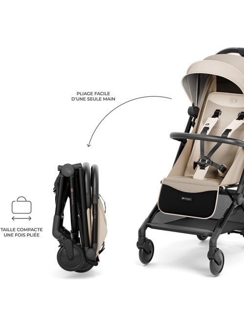 Poussette Kinderkraft PILOT 2 compacte et pliable, compatible cabine IATA, dossier allongé et UPF 50 - Kiabi Poussette Kinderkraft PILOT 2 compacte et pliable, compatible cabine IATA, dossier allongé et UPF 50 - Kiabi