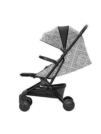Poussette Kinderkraft PILOT 2 compacte et pliable, compatible cabine IATA, dossier allongé et UPF 50