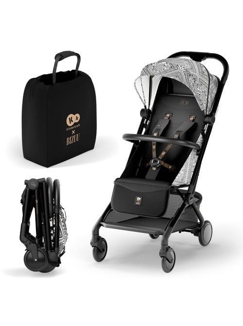 Poussette Kinderkraft PILOT 2 compacte et pliable, compatible cabine IATA, dossier allongé et UPF 50 - Kiabi Poussette Kinderkraft PILOT 2 compacte et pliable, compatible cabine IATA, dossier allongé et UPF 50 - Kiabi