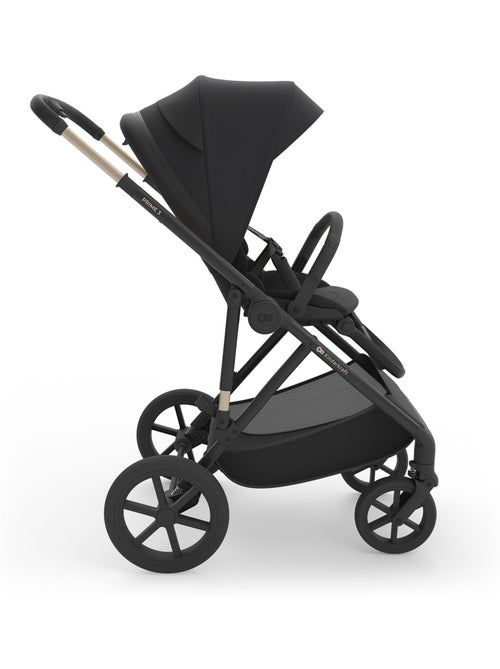 Poussette Kinderkraft PRIME 3 2-en-1 22 kg nacelle+hamac panneau mesh été harnais 5 pts pliage - Kiabi Poussette Kinderkraft PRIME 3 2-en-1 22 kg nacelle+hamac panneau mesh été harnais 5 pts pliage - Kiabi