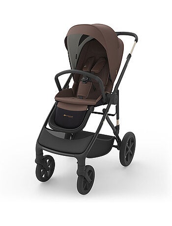Poussette Kinderkraft PRIME 3 2-en-1 nacelle+hamac 22 kg châssis léger memory buttons pliage