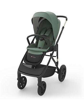 Poussette Kinderkraft PRIME 3 3-en-1 nacelle + MINK PRO 2 panneau mesh été 1 main chic