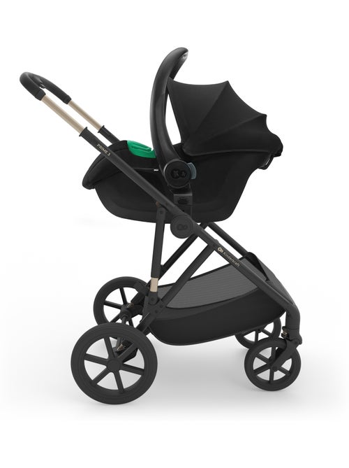 Poussette Kinderkraft PRIME 3 3-en-1 nacelle + MINK PRO 2 smooth ride pluie moustiq - Kiabi Poussette Kinderkraft PRIME 3 3-en-1 nacelle + MINK PRO 2 smooth ride pluie moustiq - Kiabi
