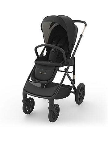 Poussette Kinderkraft PRIME 3 3-en-1 nacelle + MINK PRO 2 panneau mesh été 1 main chic