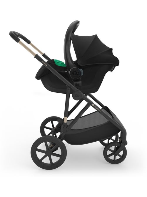 Poussette Kinderkraft PRIME 3 3-en-1 travel system MINK PRO 2 adaptateurs pliage avec siège - Kiabi Poussette Kinderkraft PRIME 3 3-en-1 travel system MINK PRO 2 adaptateurs pliage avec siège - Kiabi