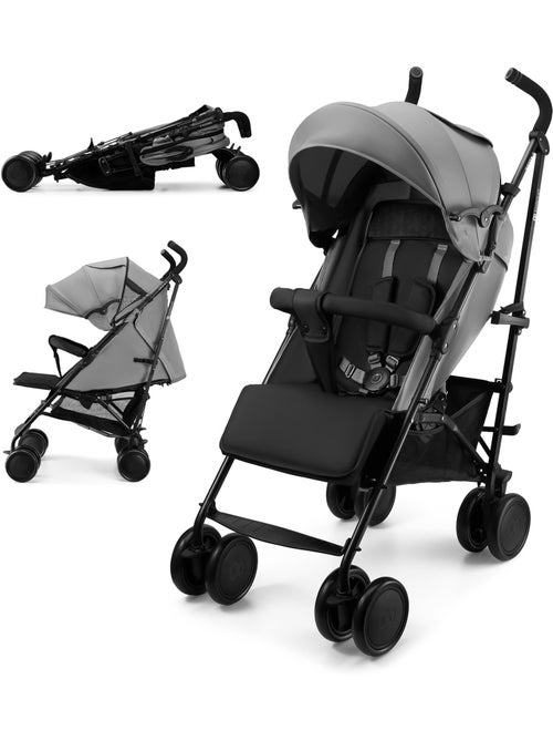 Poussette Kinderkraft SIESTA 2, pliage canne, jusqu'à 22 kg, dossier et repose-pieds réglables - Kiabi Poussette Kinderkraft SIESTA 2, pliage canne, jusqu'à 22 kg, dossier et repose-pieds réglables - Kiabi