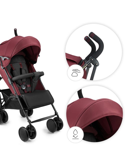 Poussette Kinderkraft SIESTA 2, ultra légère 7,9 kg, jusqu'à 22 kg, dossier inclinable - Kiabi