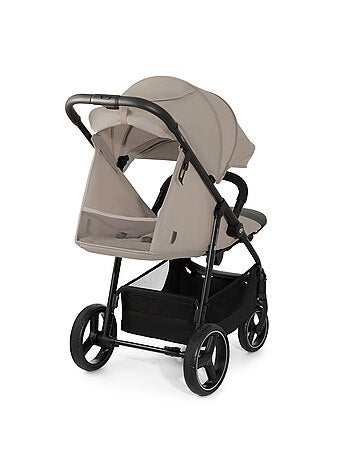 Poussette Kinderkraft TRIG 3 Pliable d’Une Main, Dossier Allongeable et Roues Amorties