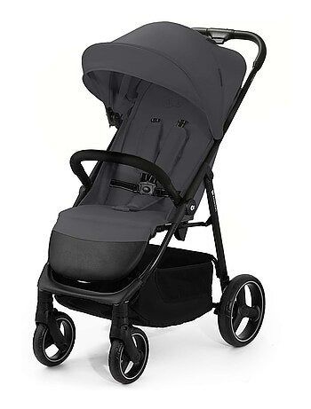 Poussette Kinderkraft TRIG 3 Pliable d’Une Main, Dossier Allongeable et Roues Amorties