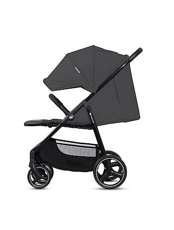 Poussette Kinderkraft TRIG 3 Pliable d’Une Main, Dossier Allongeable et Roues Amorties