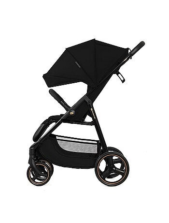 Poussette Kinderkraft TRIG 3 Pliable d’Une Main, Dossier Allongeable et Roues Amorties