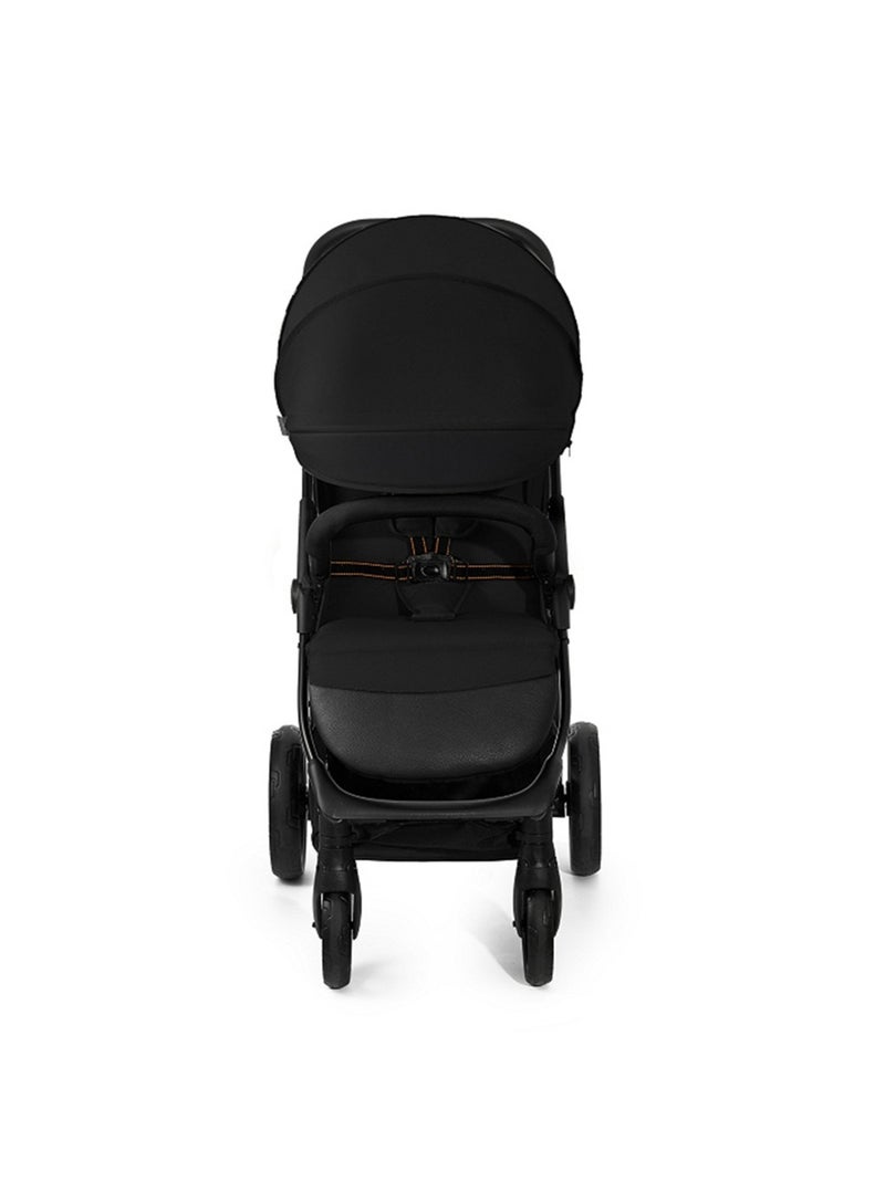 Poussette Kinderkraft TRIG 3 Pliable d’Une Main, Dossier Allongeable et Roues Amorties Noir - Kiabi