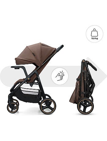 Poussette Kinderkraft TRIG 3 TR AVEC PLATEAU, roues increvables avec suspensions, pivot 360°