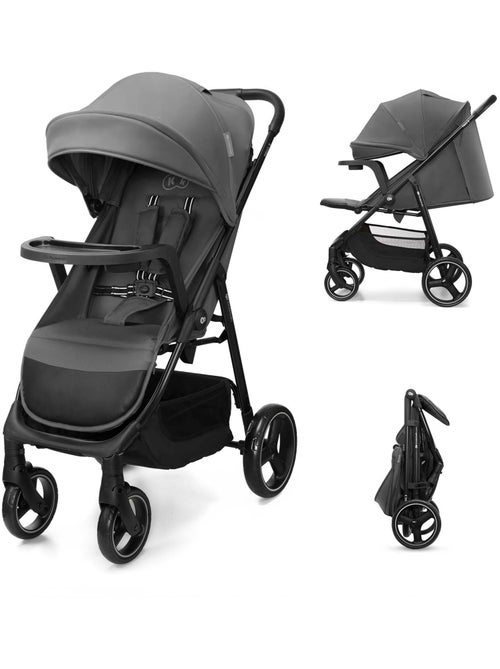 Poussette Kinderkraft TRIG 3 TR AVEC PLATEAU, roues increvables avec suspensions, pivot 360° - Kiabi