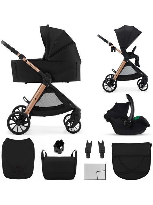 Poussette Kinderkraft VESTO 2 3 en 1 avec siège réversible et siège auto MINK PRO 2 - Kiabi Poussette Kinderkraft VESTO 2 3 en 1 avec siège réversible et siège auto MINK PRO 2 - Kiabi