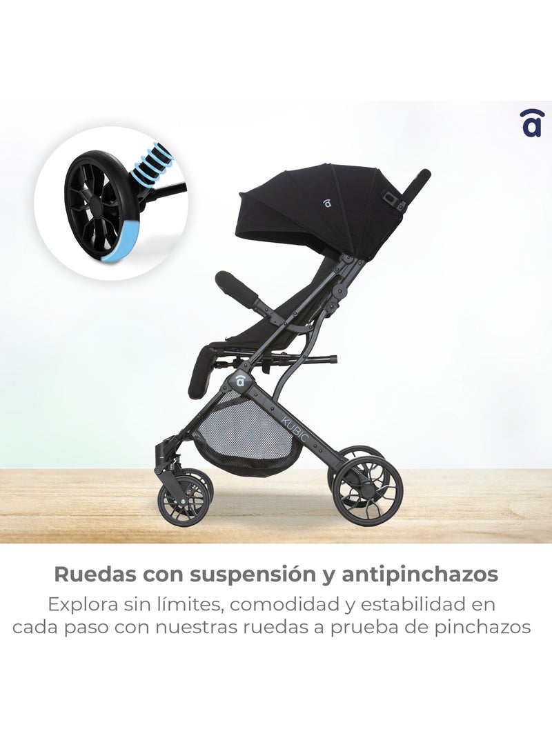 Poussette Kubic 2 Asalvo Gris - Kiabi