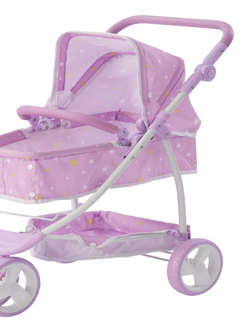 Poussette landau nacelle 2en1 pour poupée - Kiabi