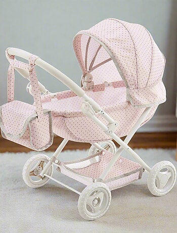 Poussette Landau pour Poupée Polka Dot Princess