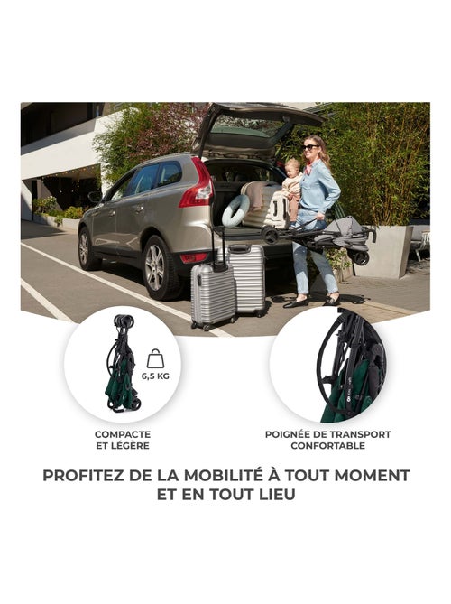 Poussette légère de voyage pliable avec dossier réglable - Kiabi