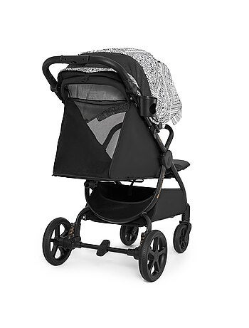 Poussette légère et maniable avec pliage facile et roues amorties