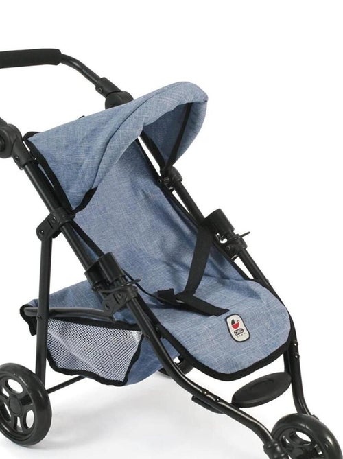 Poussette Lola Pour Poupée Bleu - Kiabi