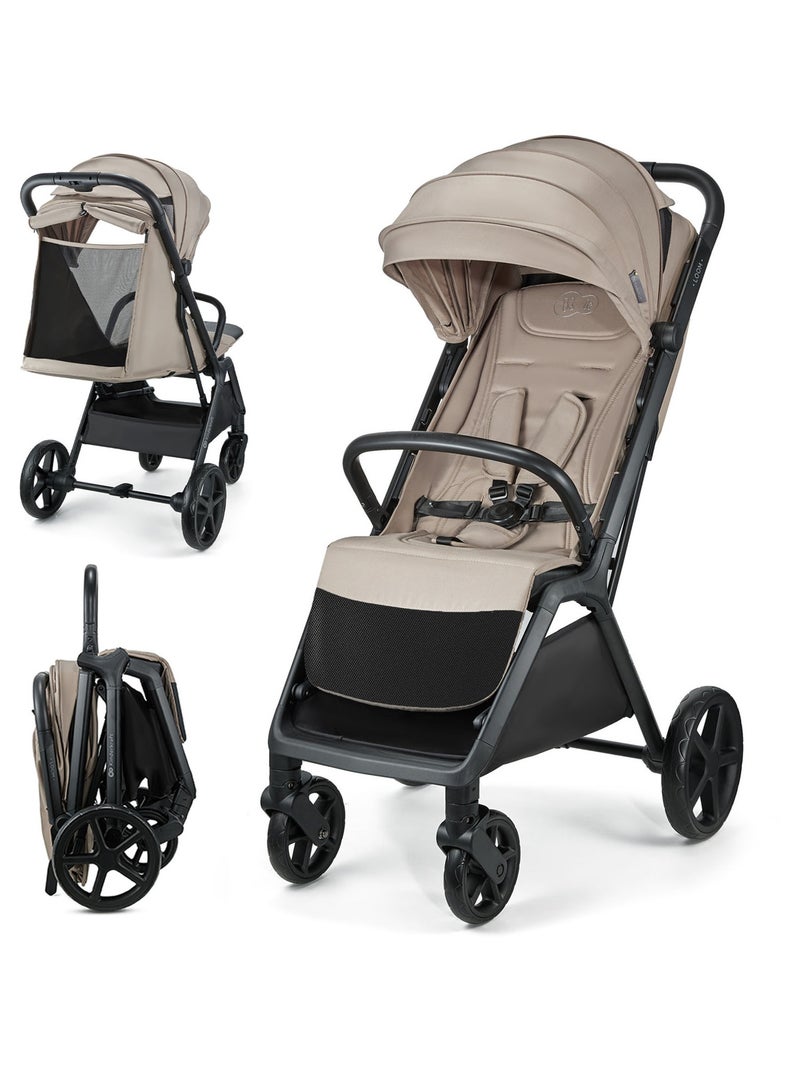 Poussette loom modèle pratique et confortable Beige - Kiabi