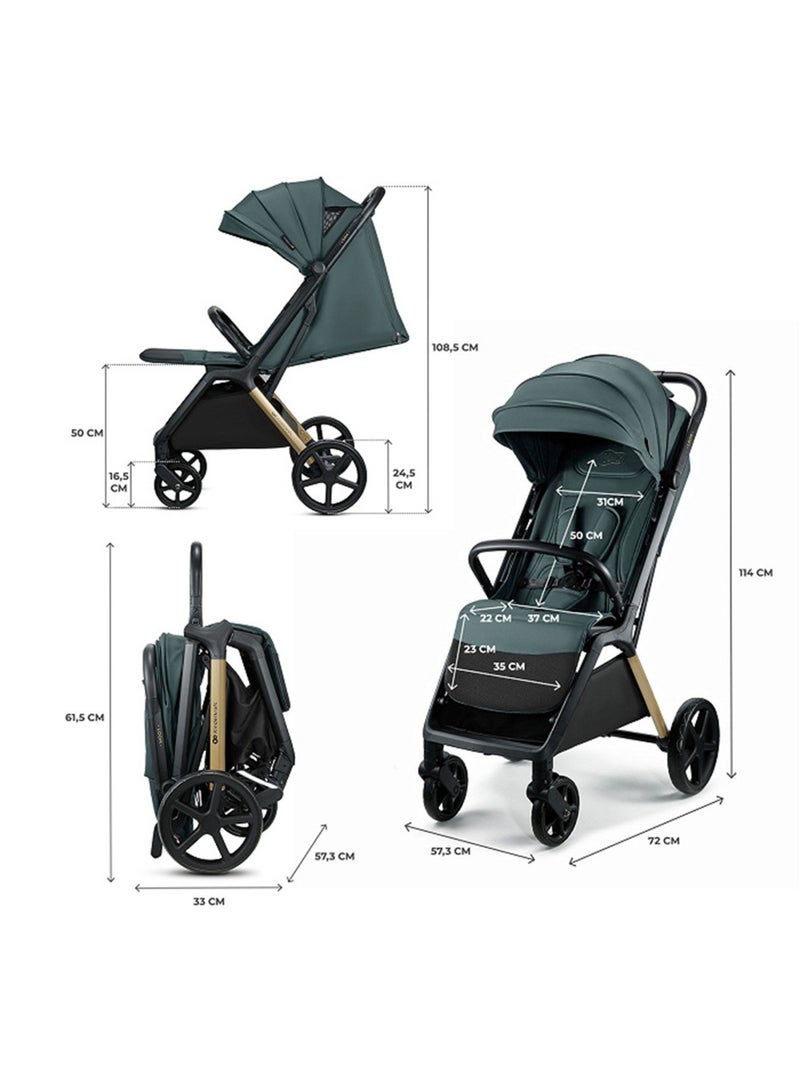 Poussette loom modèle pratique et confortable Vert - Kiabi