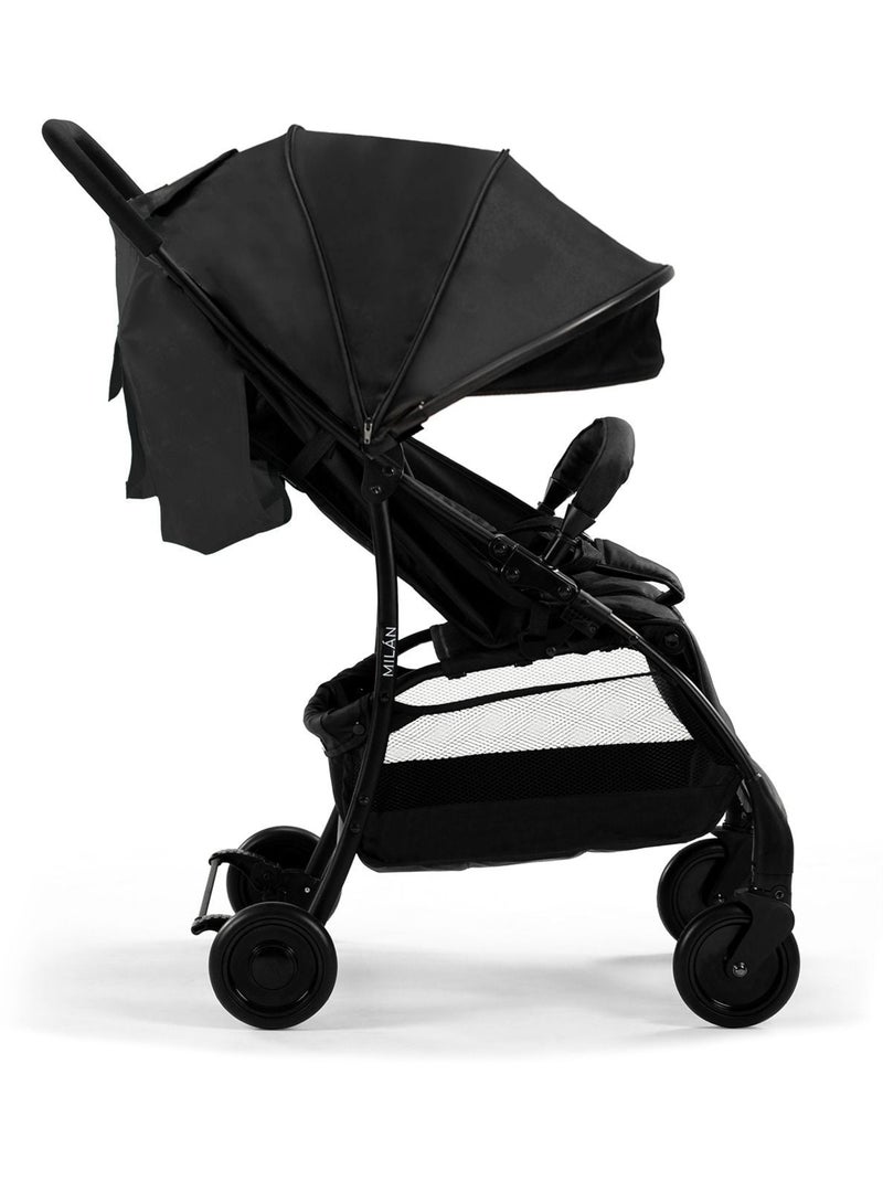Poussette Milan Asalvo Noir - Kiabi