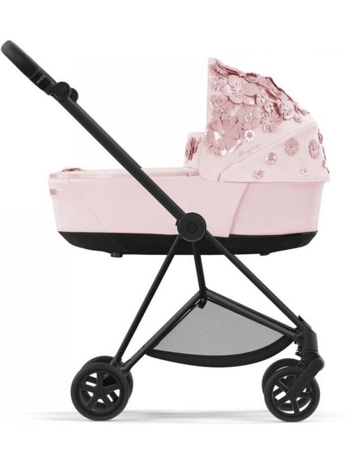 Poussette MIOS 3 châssis Rose Gold nacelle Simply Flowers Pale Blush platinum - Kiabi