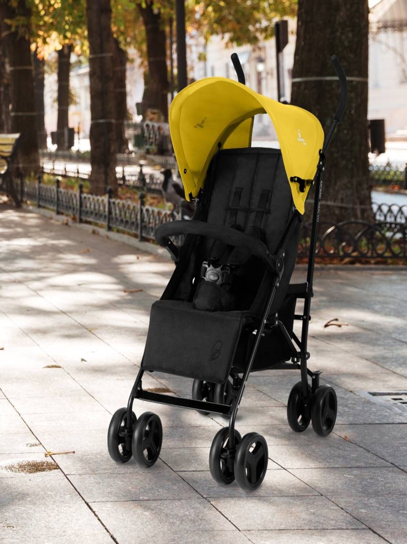 Poussette mombi 2 Jaune - Kiabi