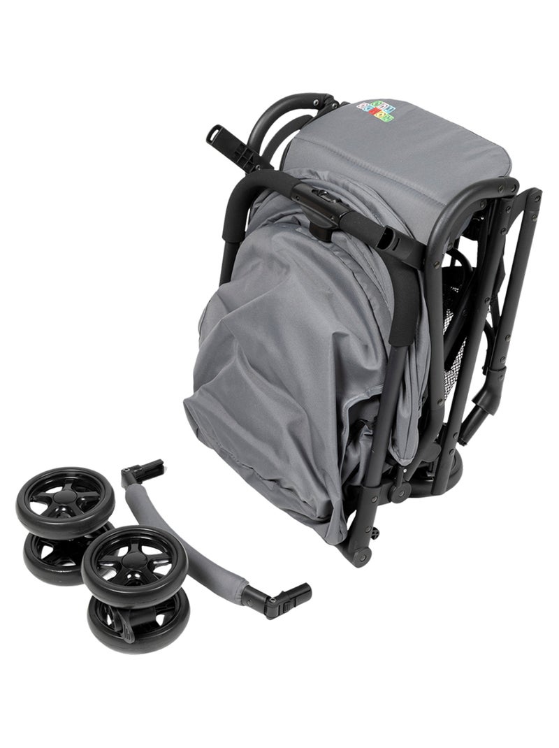 Poussette multifonctionnelle- Poupy- pour bébés Gris - Kiabi
