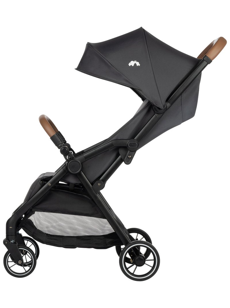 Poussette naissance citadine Sunlite gris anthracite - Kiabi