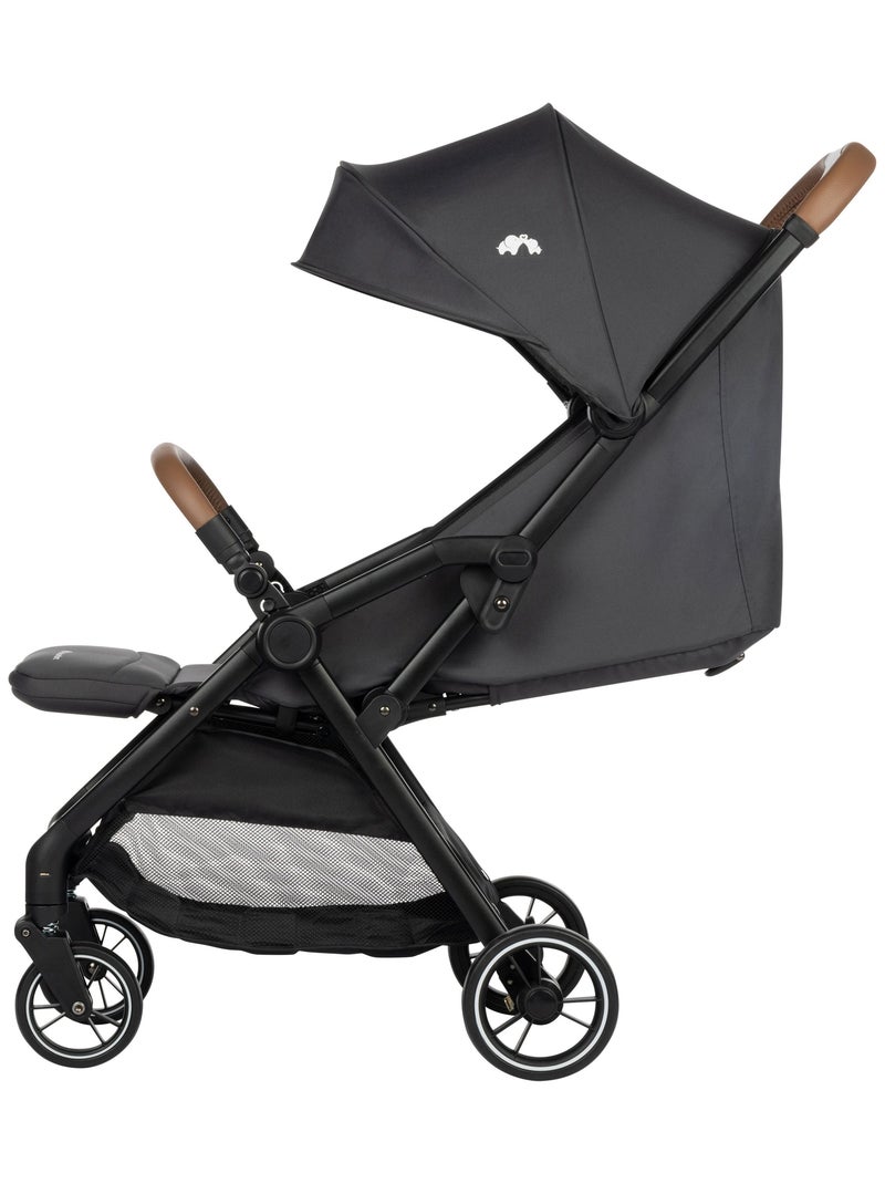 Poussette naissance citadine Sunlite gris anthracite - Kiabi