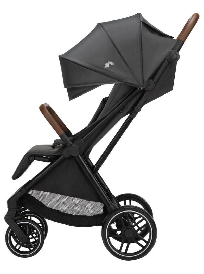 Poussette naissance compacte Indra Gris foncé - Kiabi