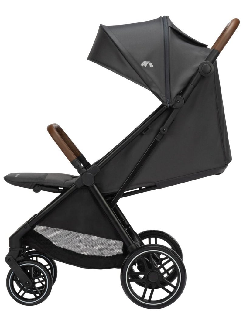 Poussette naissance compacte Indra Gris foncé - Kiabi