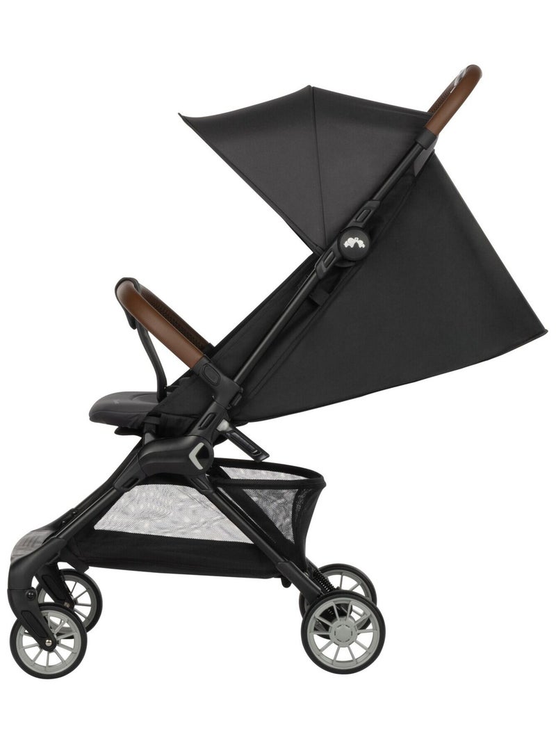 Poussette naissance ultra compacte Zephir, compatible cabine Gris foncé - Kiabi